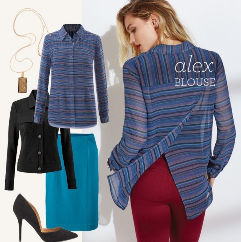 Cabi Alex button up blouse
